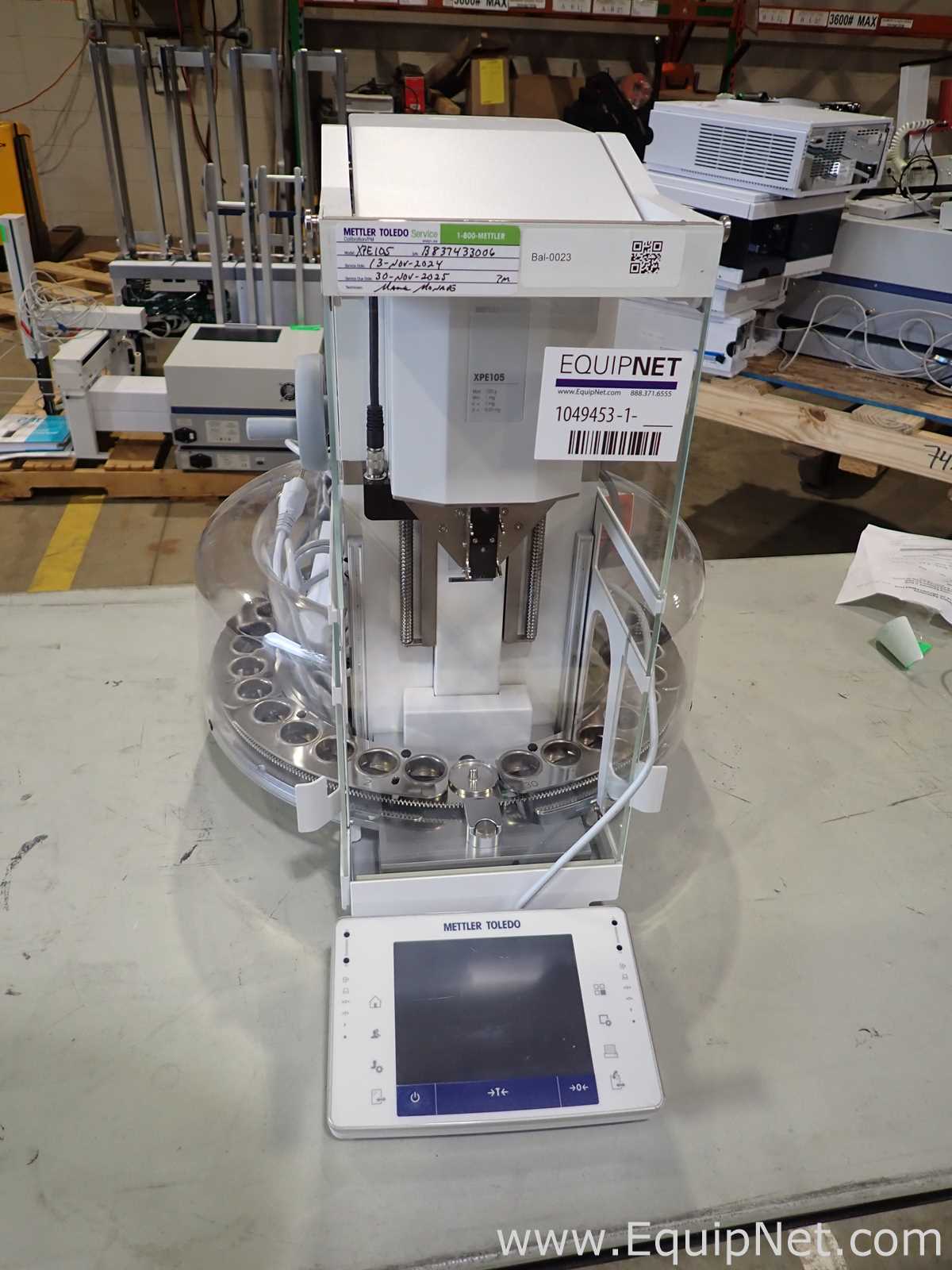 Mettler Toledo Q2 Powder Dosing Unit with XPE105 Balance - 8605