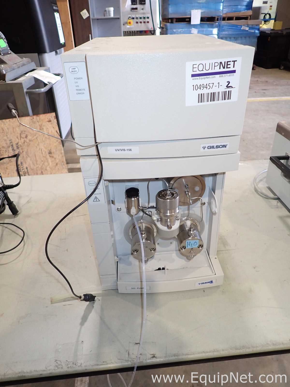 Sistema HPLC Gilson 322