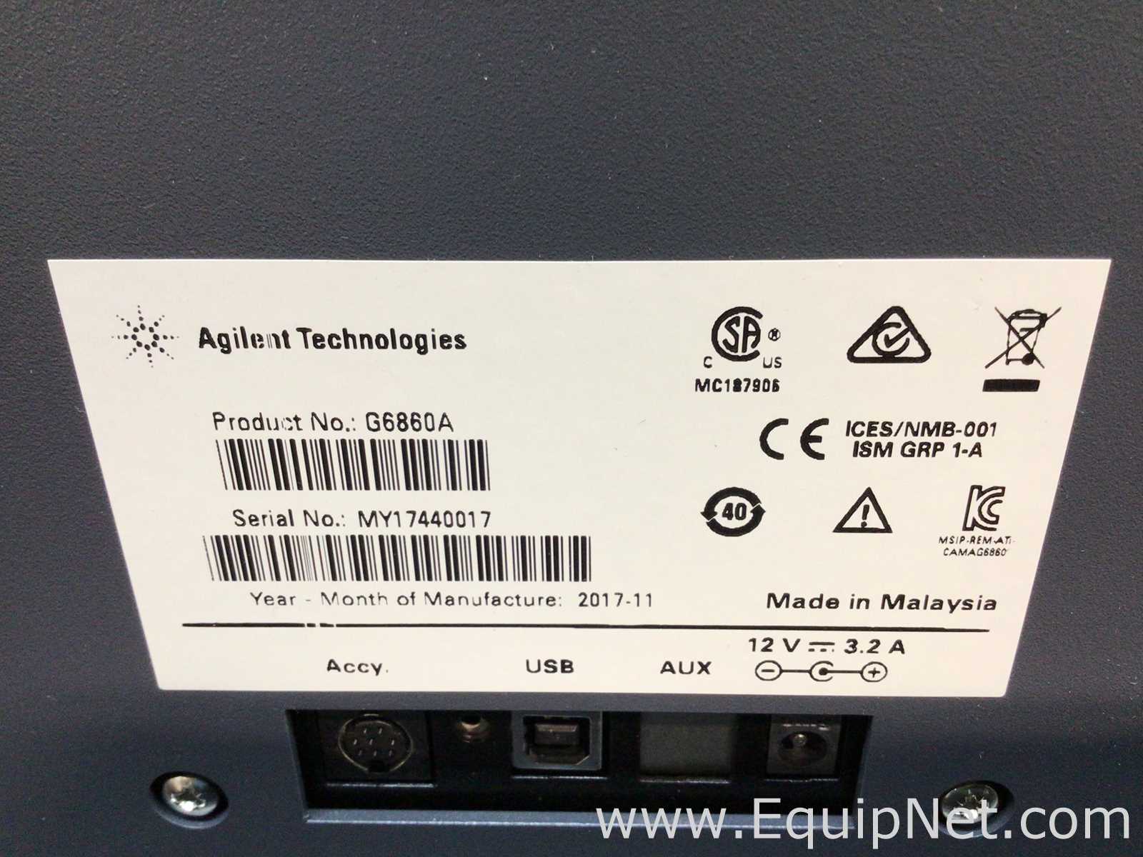 Agilent Technologies G6860A Cary 60 UV-Vis Spectrophotometer With SoloVPE Spectroscopy