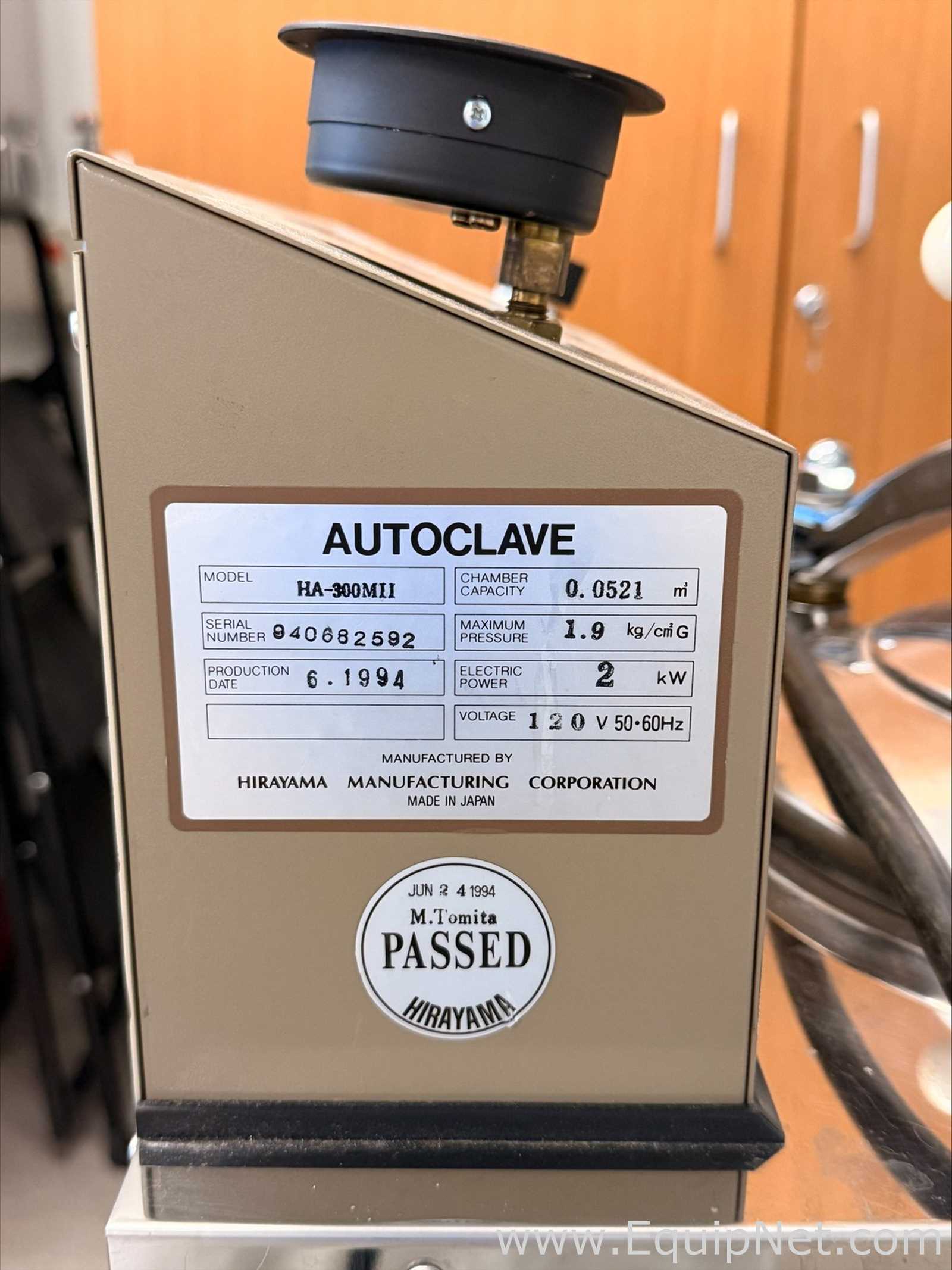 Hirayama Hirayama Autoclave HA-300MII Autoclave