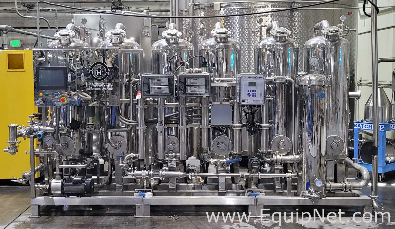 Hydrology HAWS-120 Stainless Steel Alkaline Water Processing and Treatment Skid System