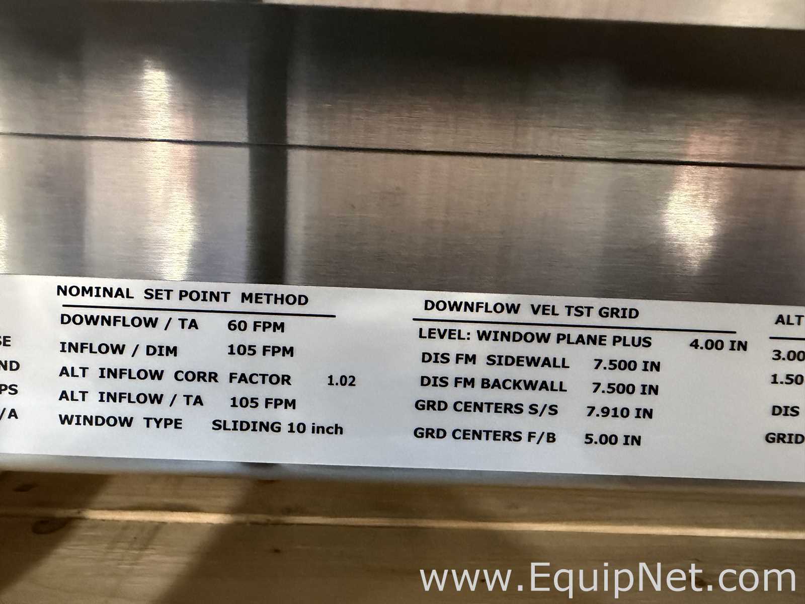 Unused Nuaire NU-S543-600 Class II Type A2 Biological Safety Cabinet