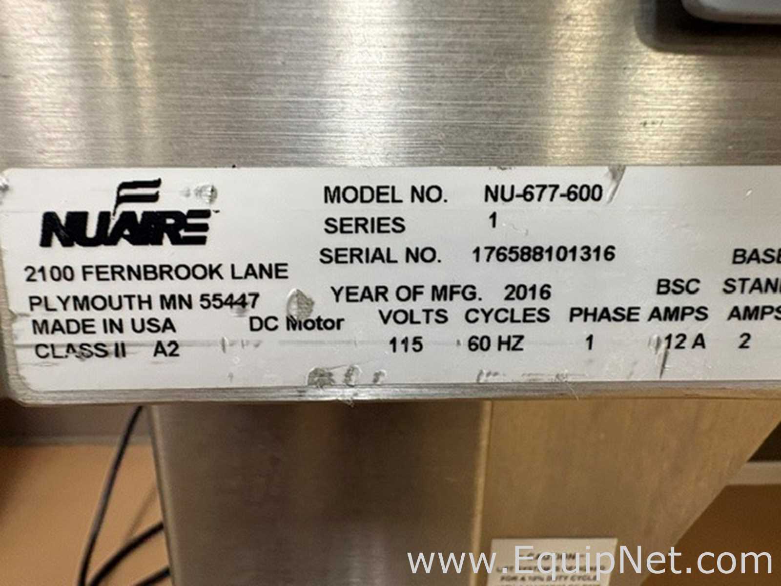 Nuaire NU-677-600 Biological Safety Cabinet