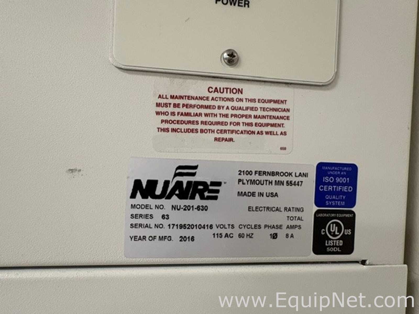 Nuaire NU-201-630 Laminar Flow Hood