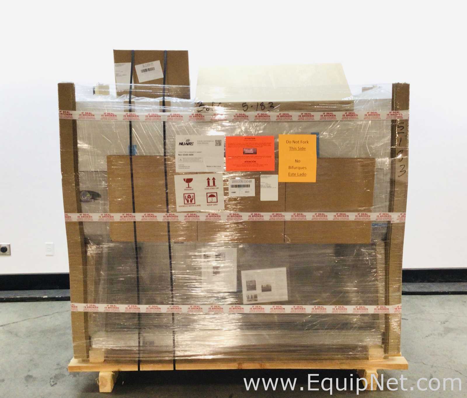 Unused Nuaire NU-S543-600 Class II Type A2 Biological Safety Cabinet