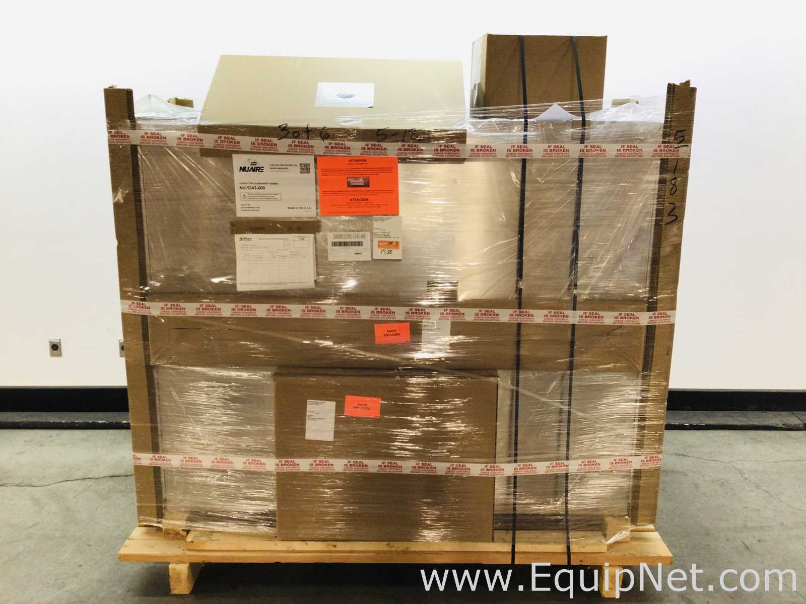 Unused Nuaire NU-S543-600 Class II Type A2 Biological Safety Cabinet