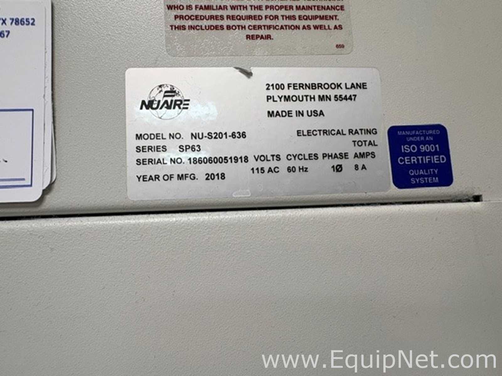 Nuaire NU-S201-636 Biological Safety Cabinet