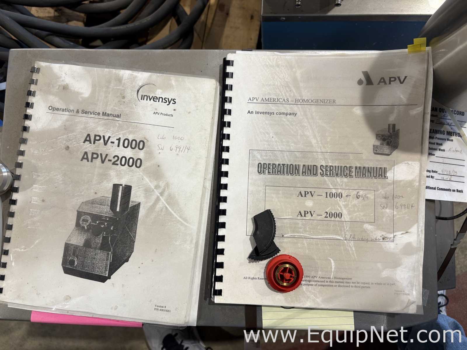 Homogeneizador APV LAB 1000