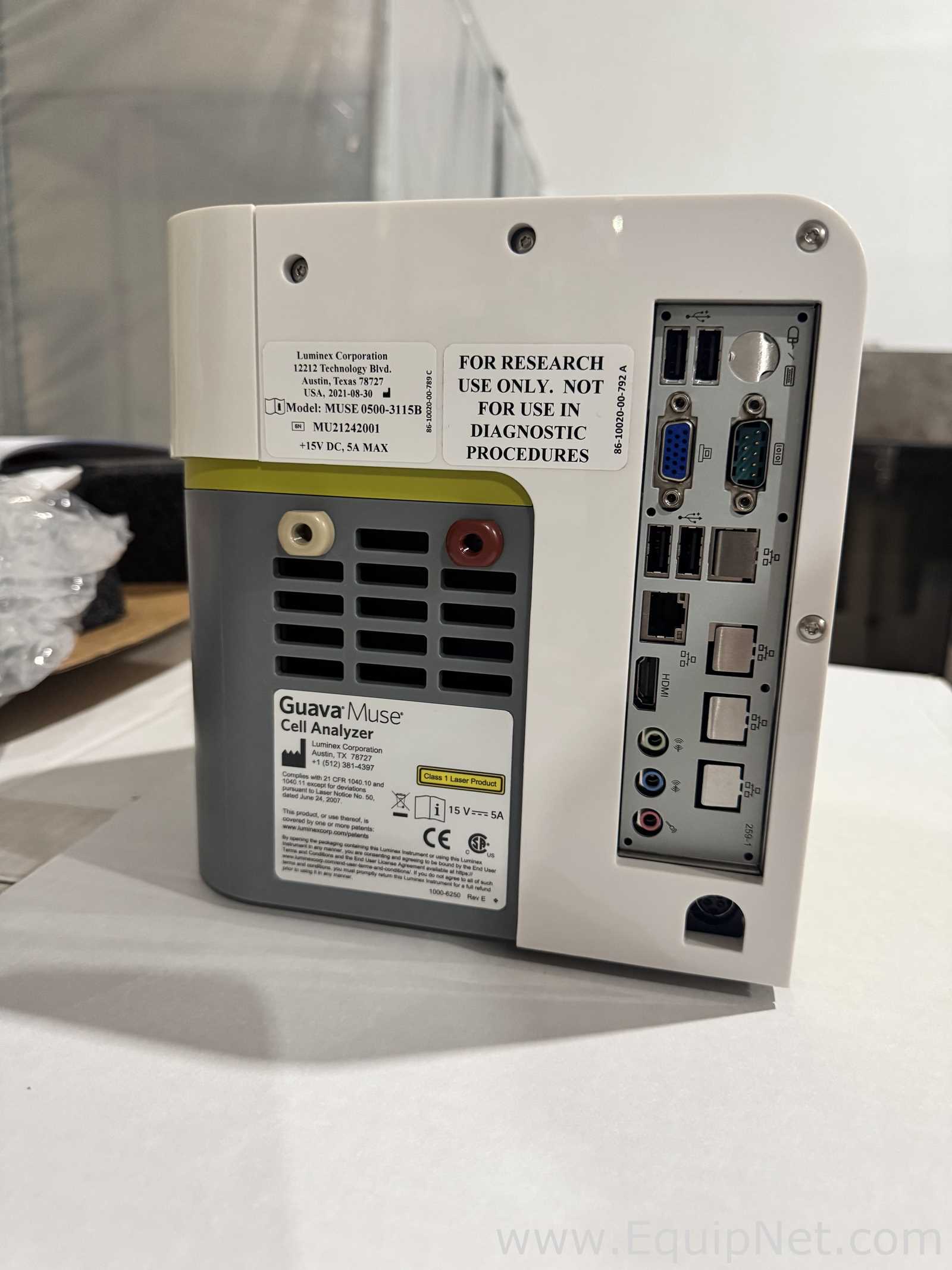 Luminex Guava Muse Cell Analyzer, Unused, Includes Manual