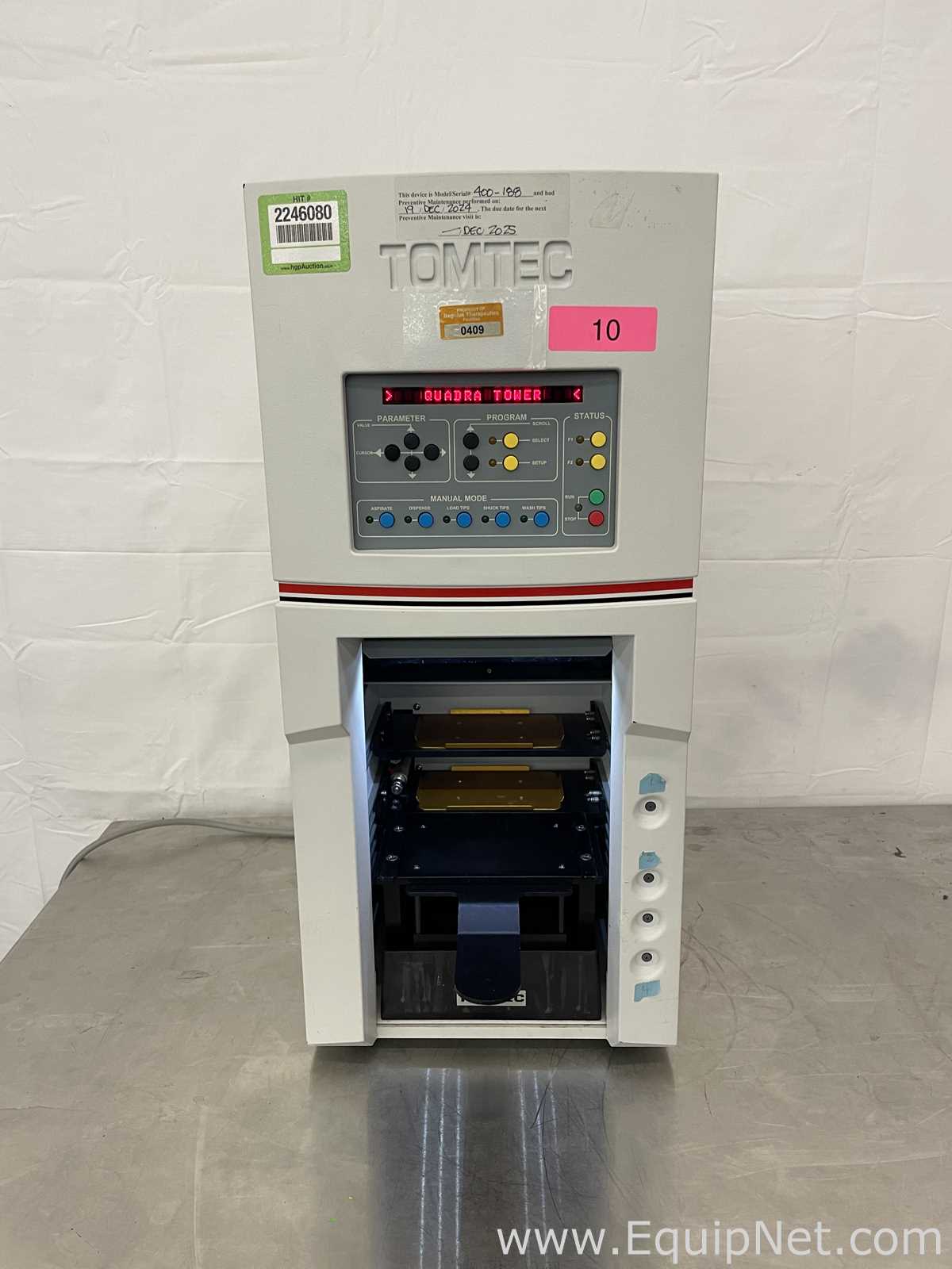 Tomtec Quadra 400 Microplate Filling Liquid Handler