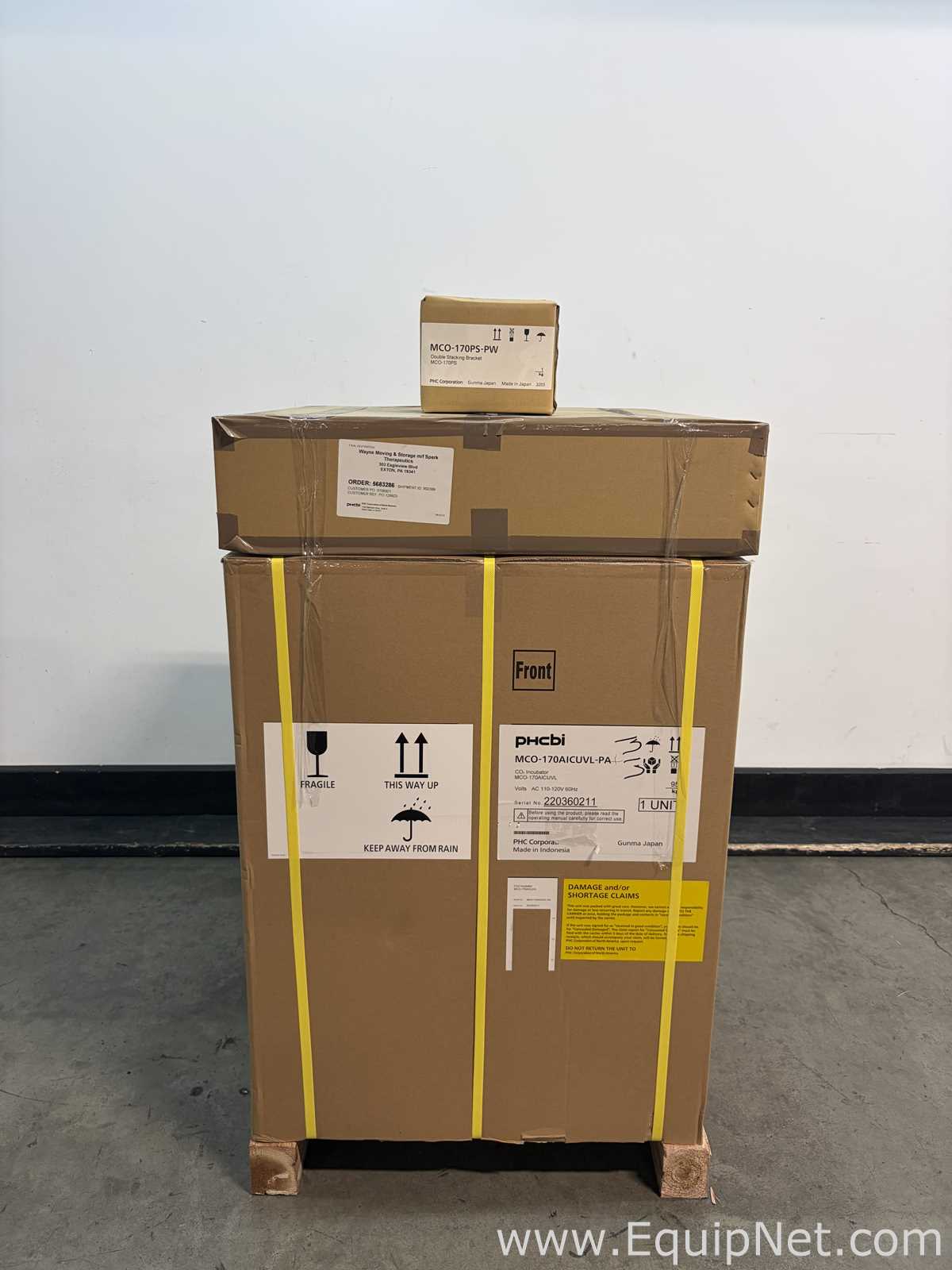 Unused PHCBI MCO-170AICUVL-PA 5.8 Cubic Foot Incubator