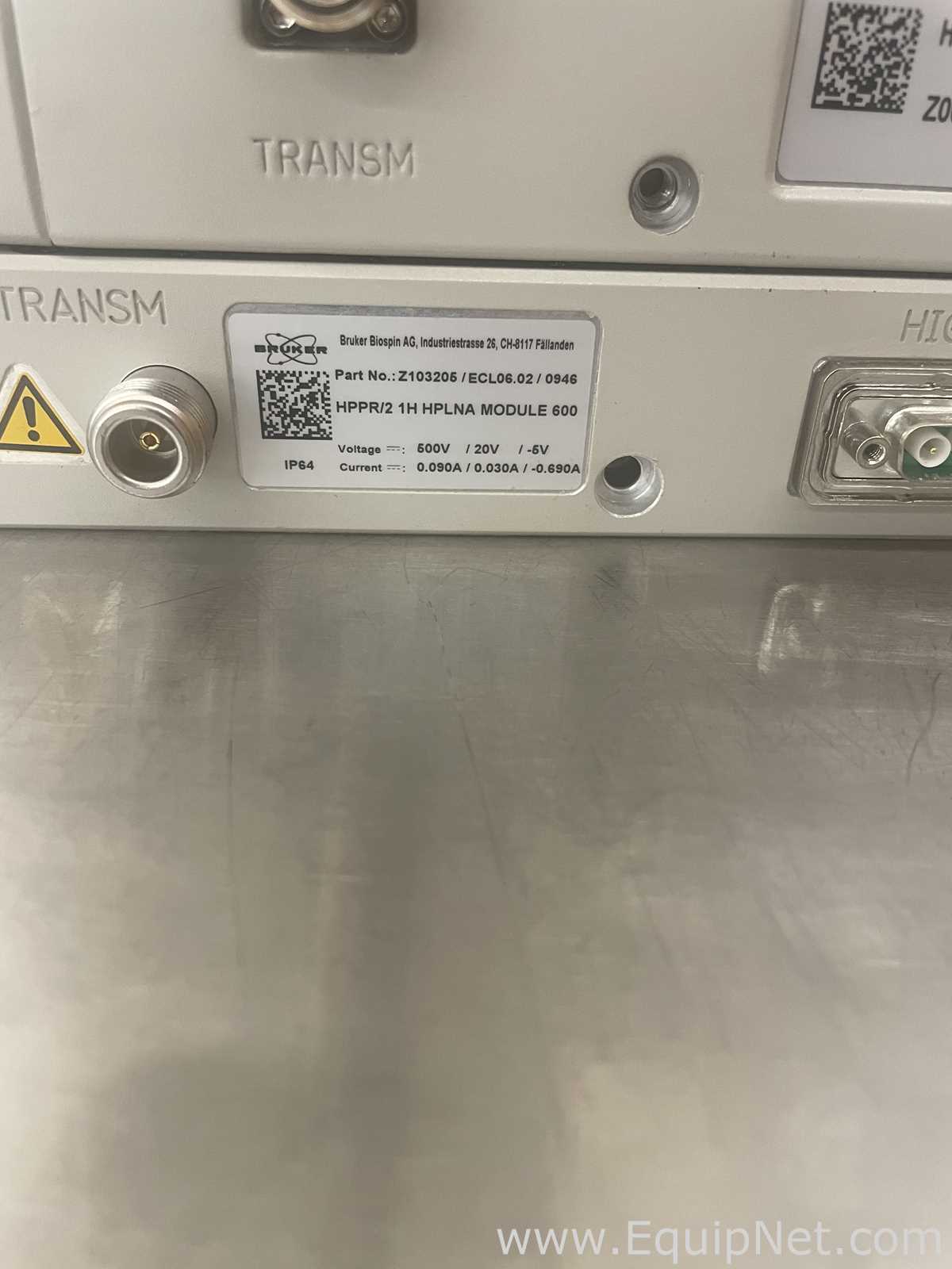 Bruker HPPR2 Preamplifier 15N Module 600
