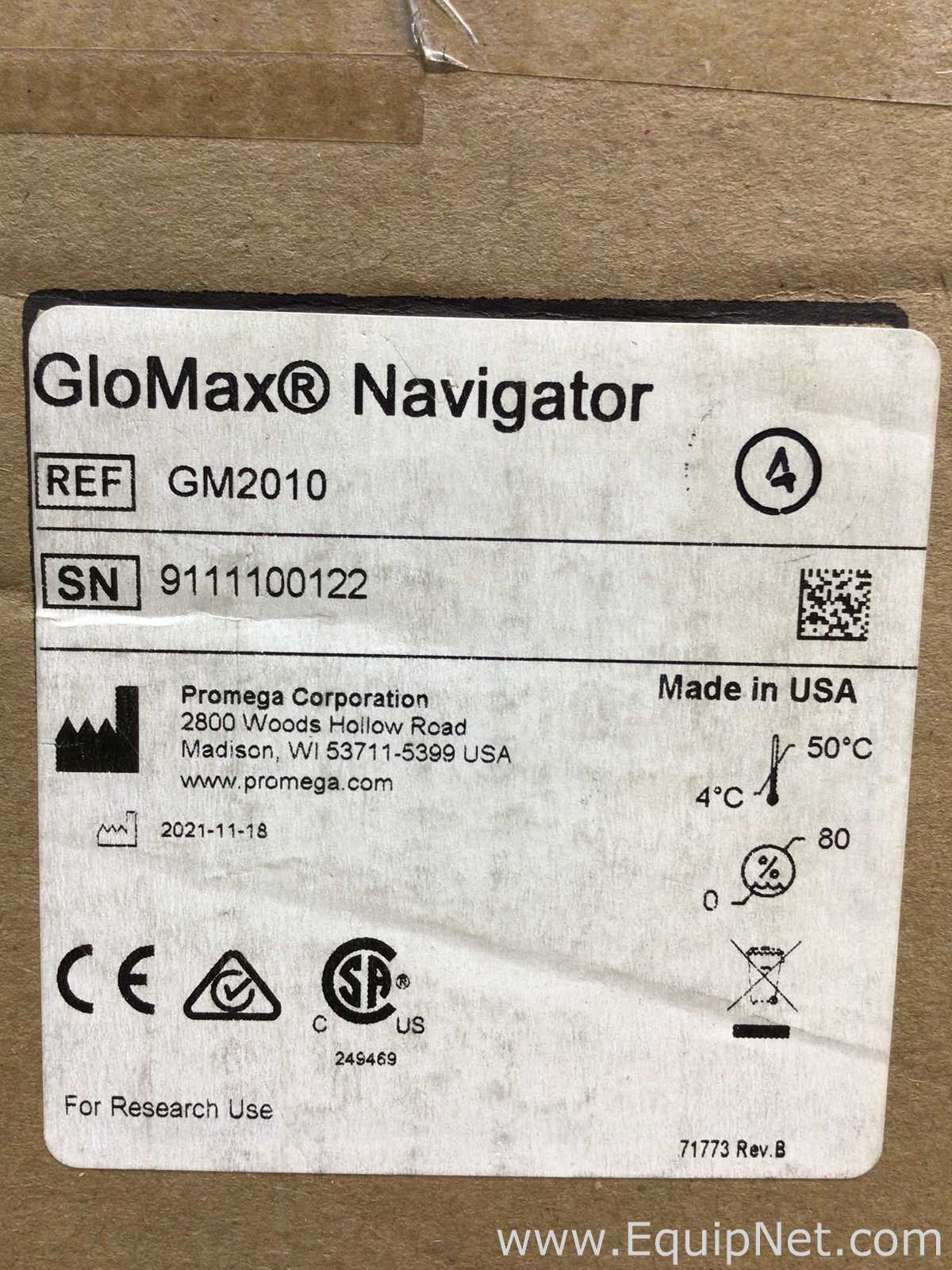 Leitor de MicroPlaca Promega GloMax Navigator. Sem Uso
