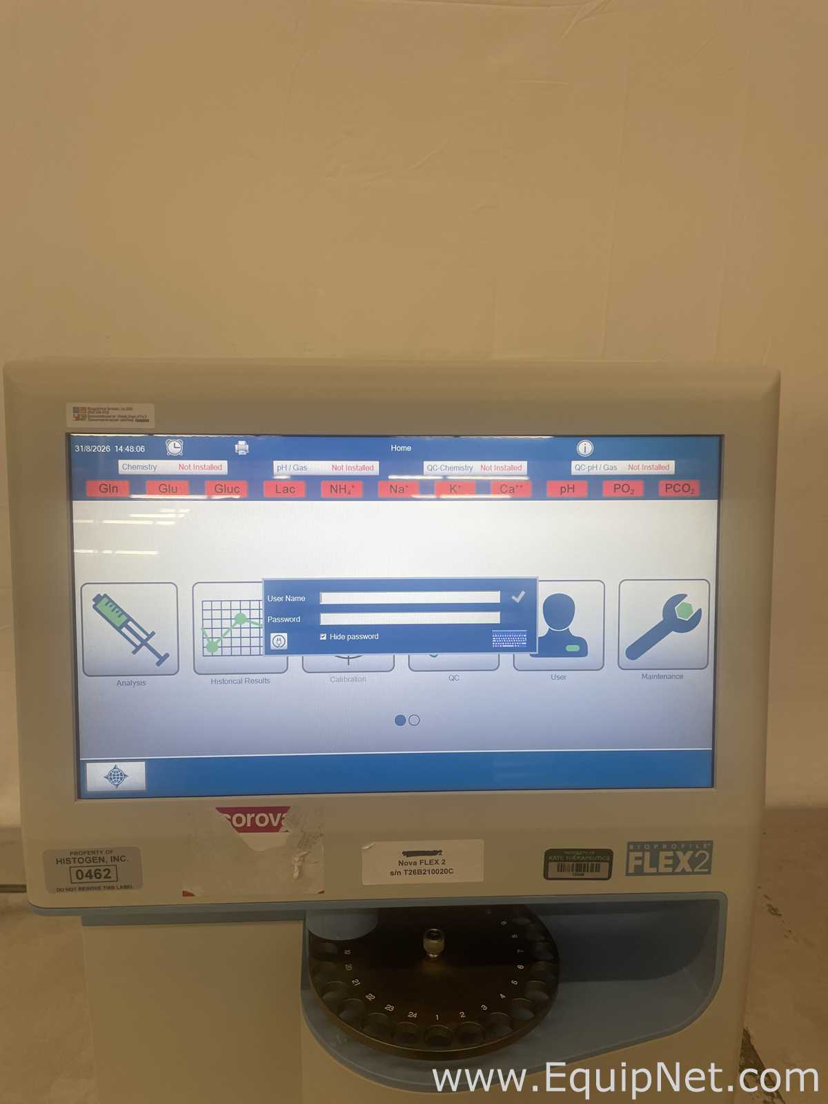 Analisador Nova Biomedical BioProfile FLEX2