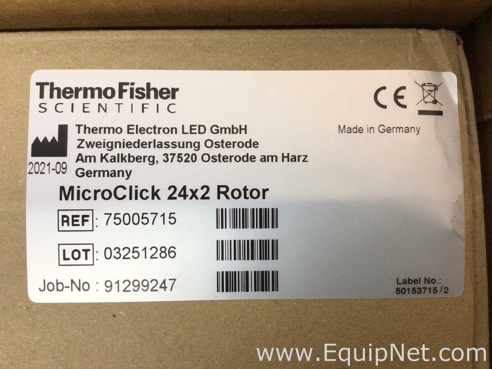 Laborzentrifuge Thermo Fisher Scientific MicroClick 24x2 Rotor. unbenutzt