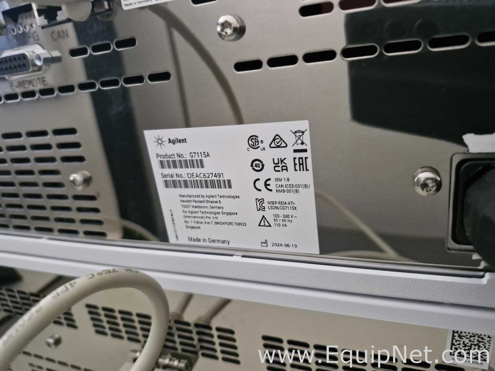 Sistema HPLC Agilent Technologies 1260 Infinity