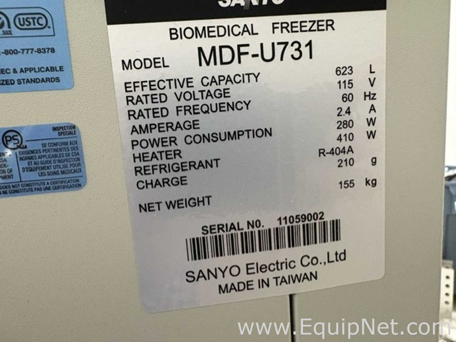 Congelador Sanyo Electric Co LTD MDF-U731