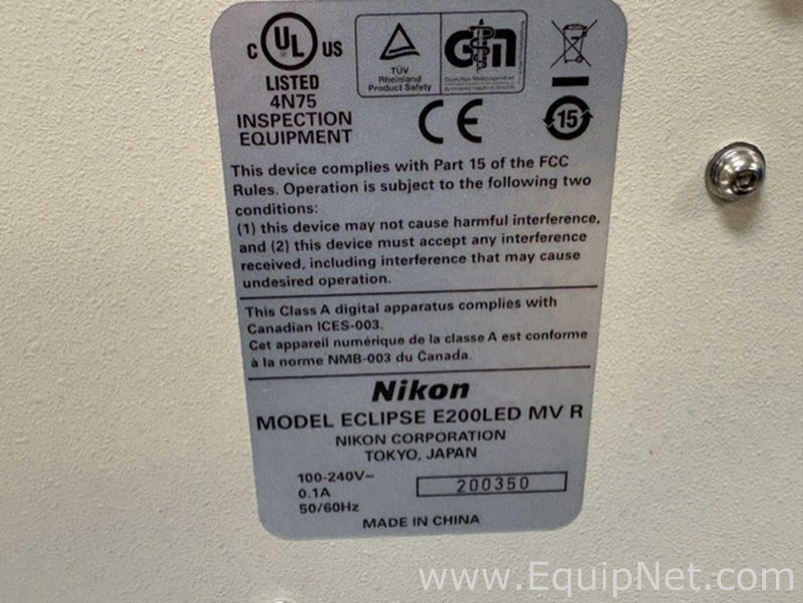 Nikon Eclipse E200LED Microscope