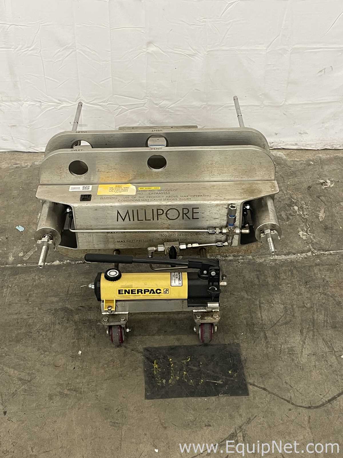 Prensa de Filtro EMD Millipore Corporation Mpodpilot