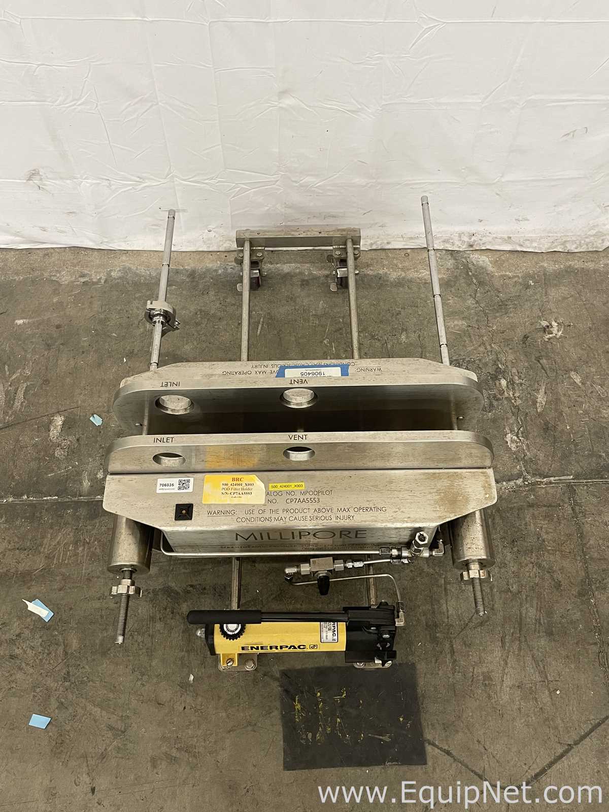 Prensa de Filtro EMD Millipore Corporation Mpodpilot
