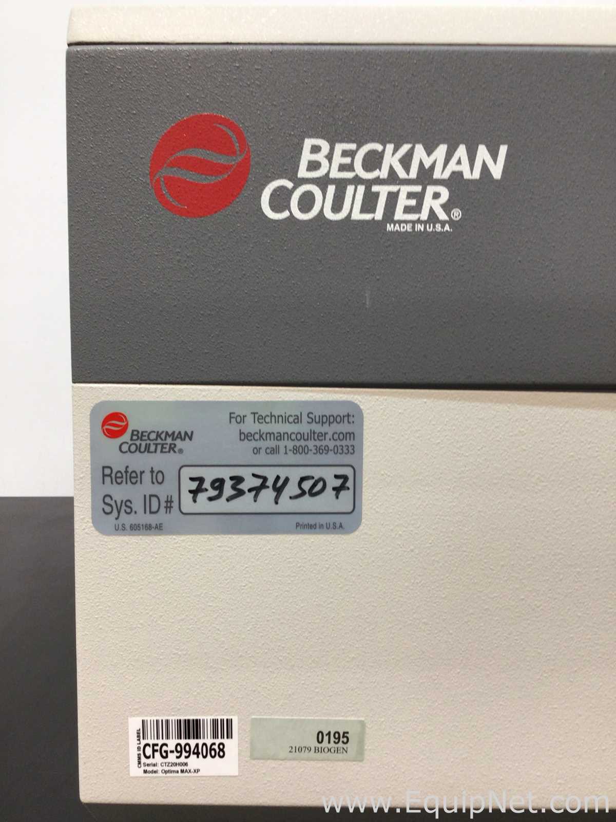 Centrífuga para Laboratórios Beckman Coulter Optima Max-XP