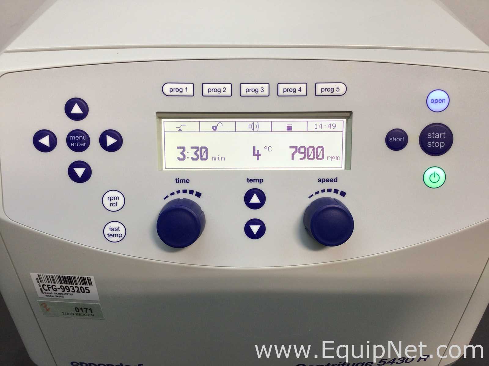 Eppendorf 5430R Refrigerated Laboratory Centrifuge
