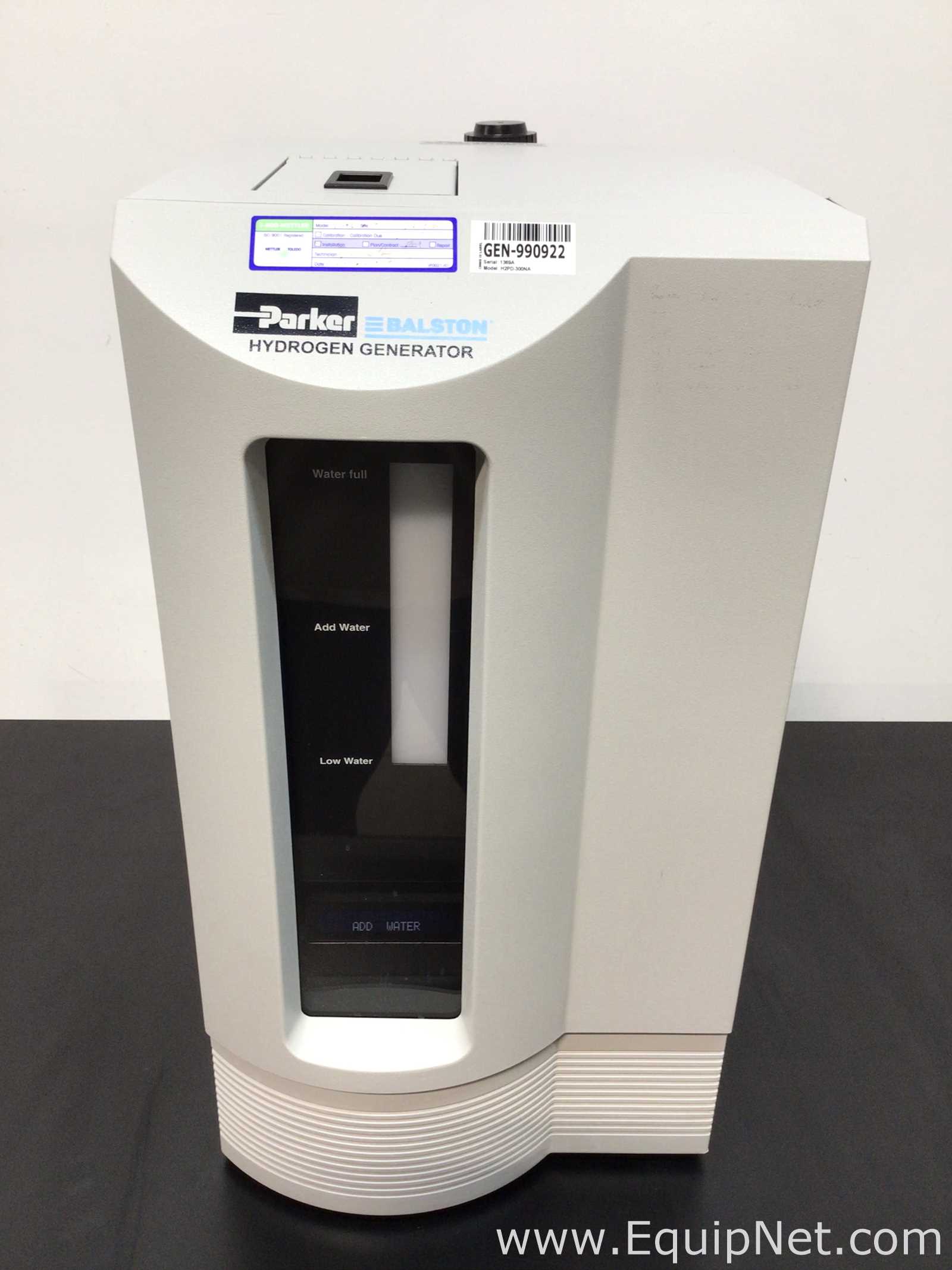Parker Balston H2PD-300NA Hydrogen Generator