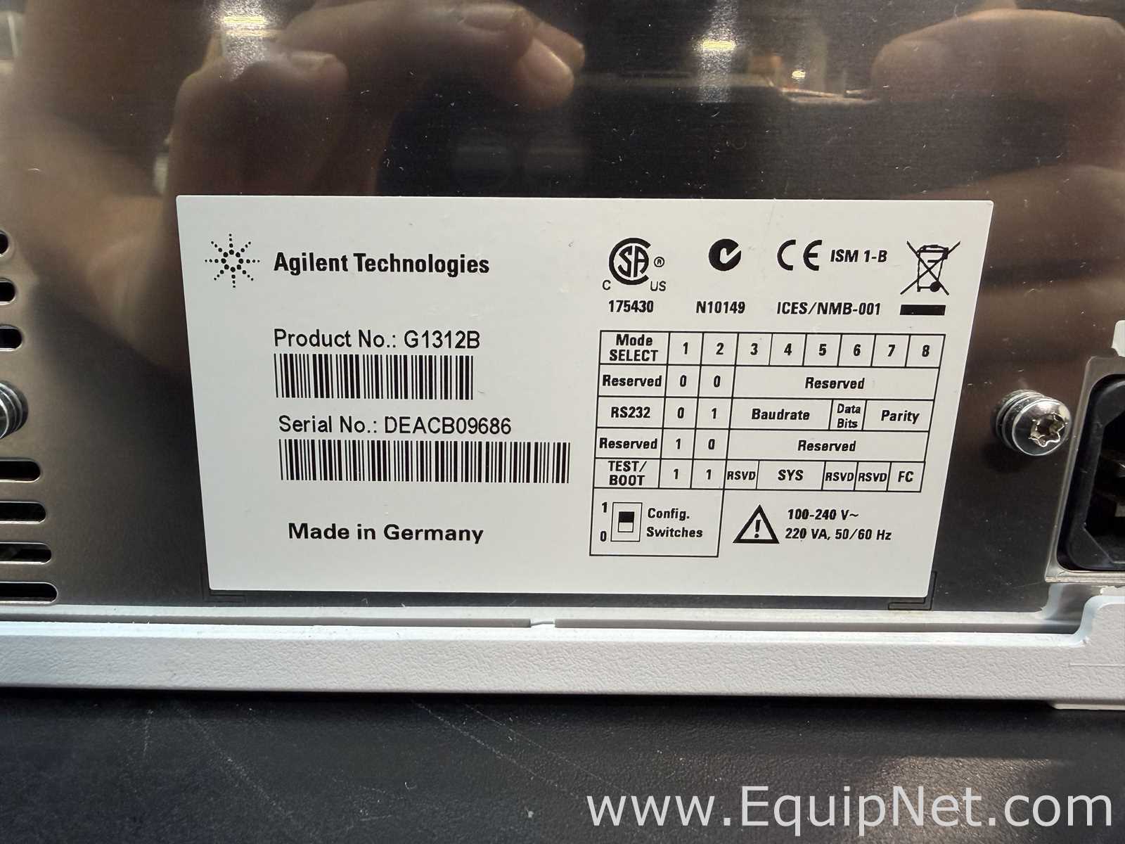 Agilent Technologies G1367E 1260 HiP ALS with G1312B 1260 Bin Pump HPLC Components