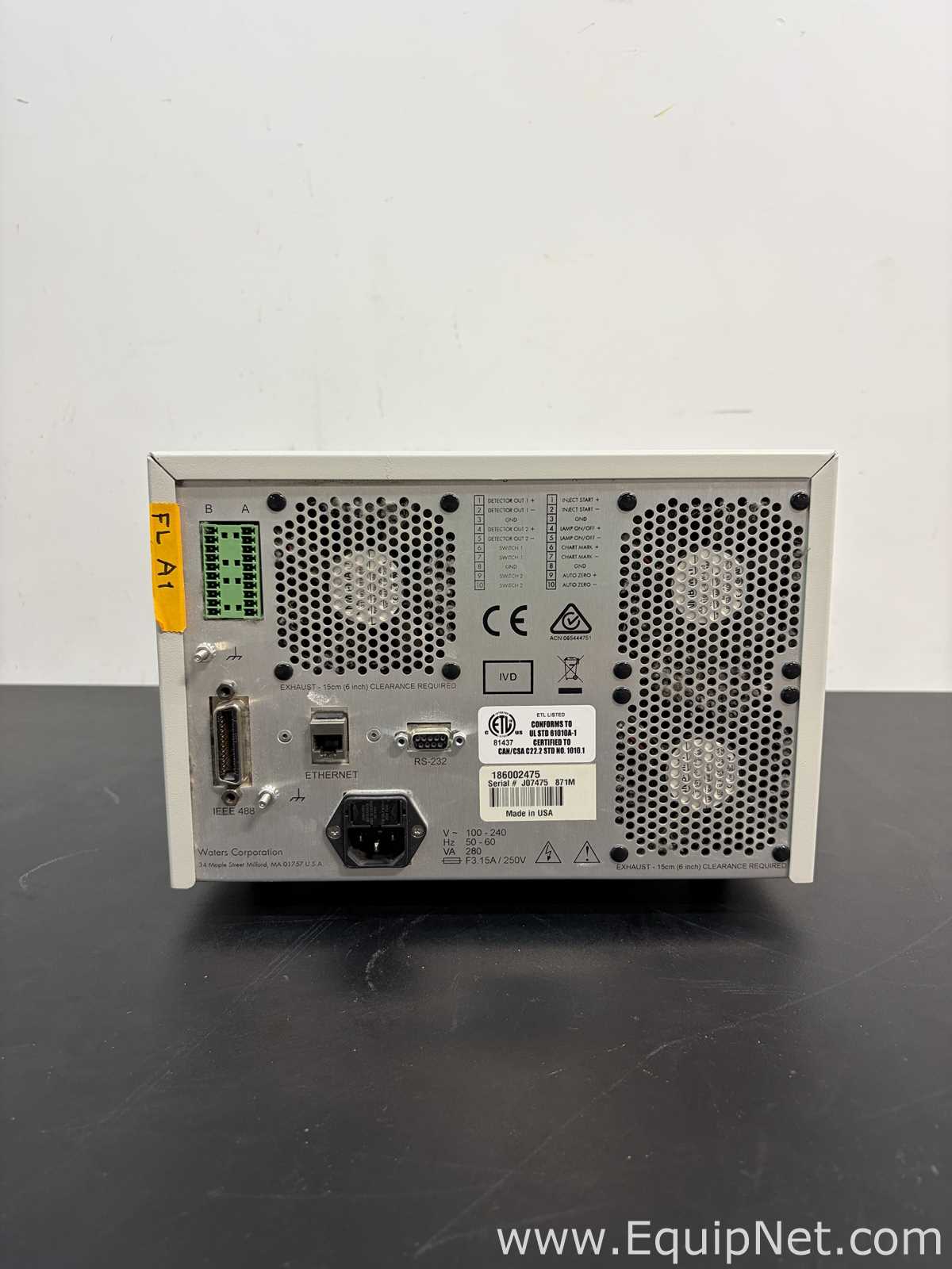 Waters Corporation 186002475 2475 Multi Fluorescence Detector HPLC Component