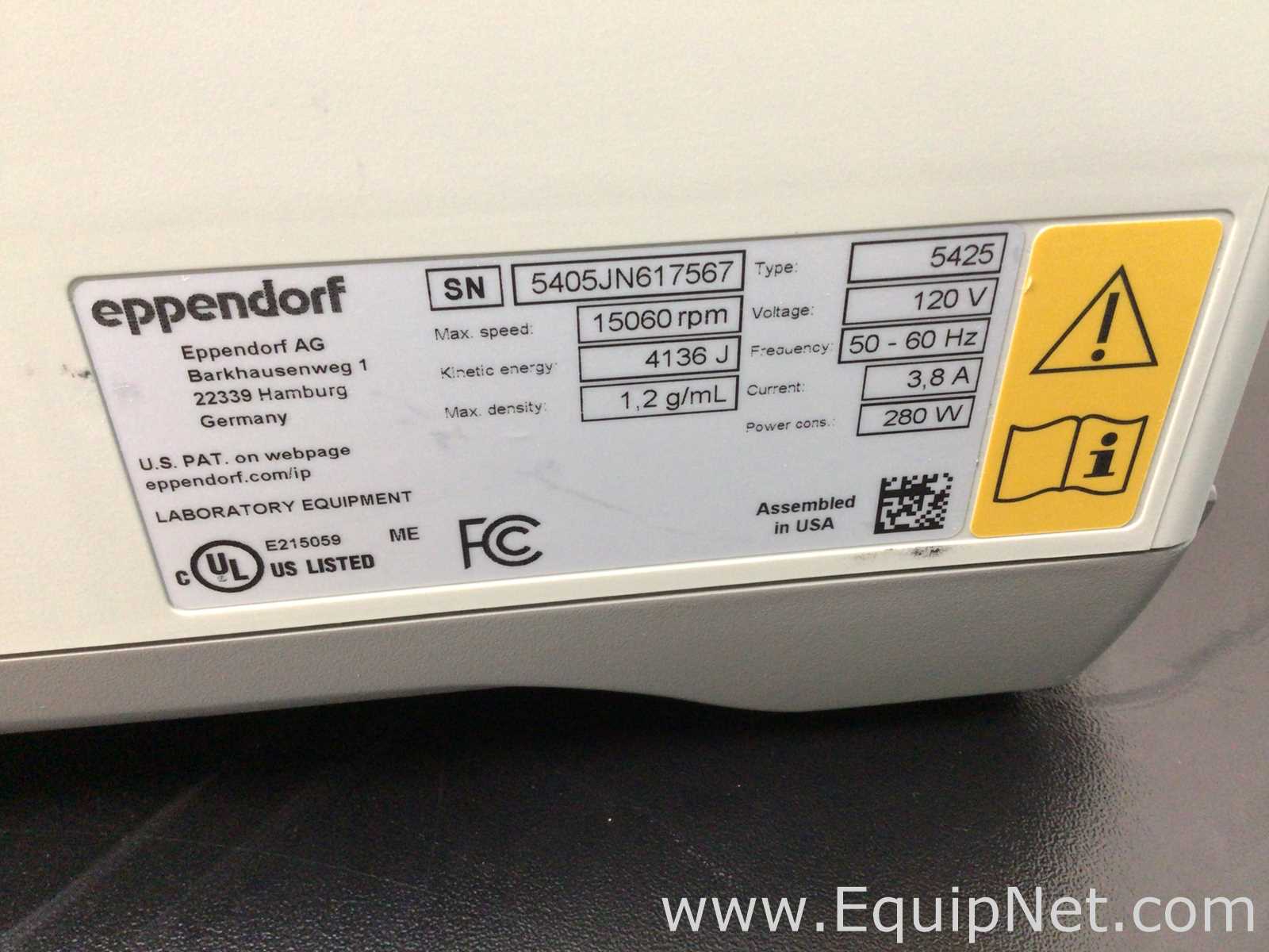 Centrífuga para Laboratórios Eppendorf 5425