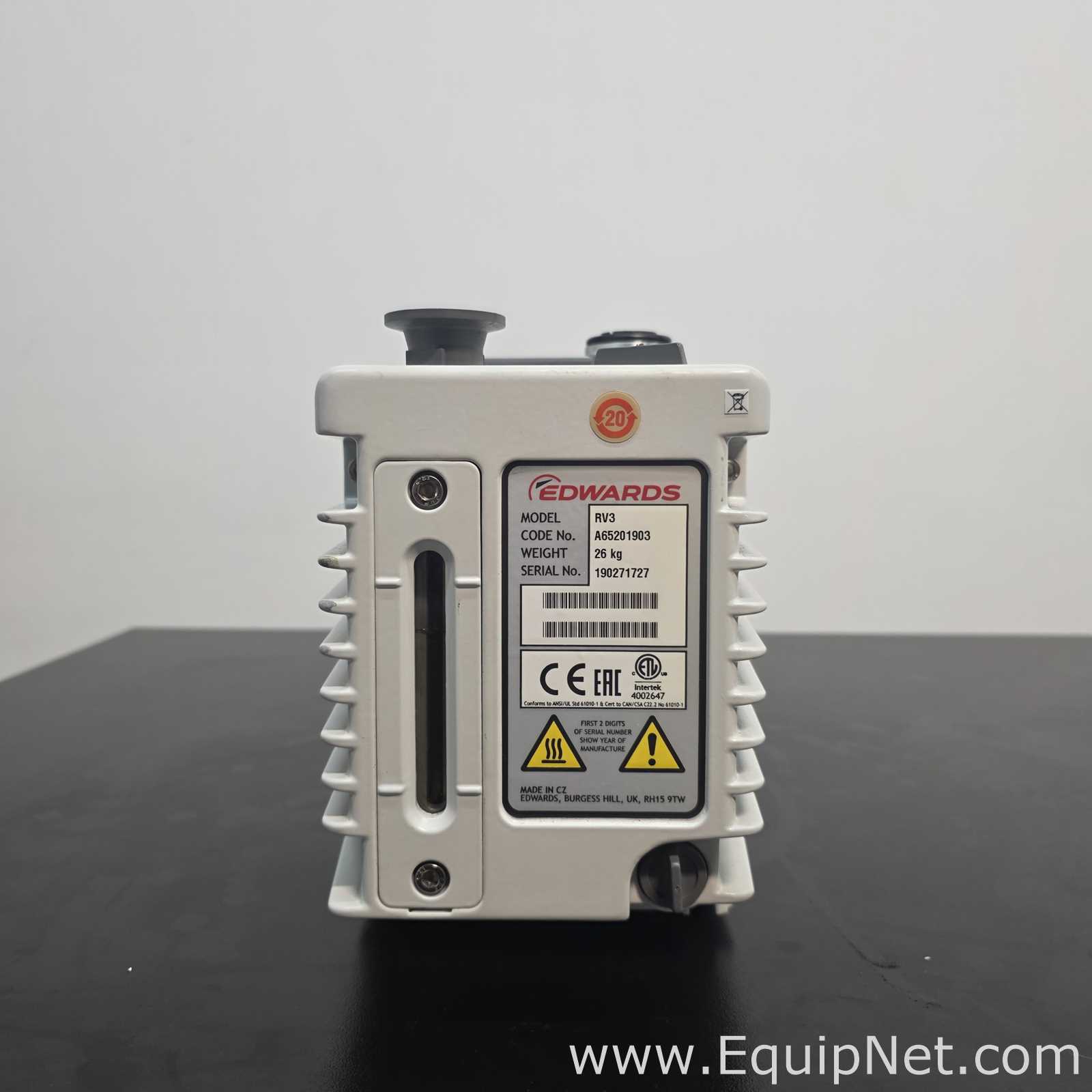 Edwards RV3 A65201903 Vacuum Pump