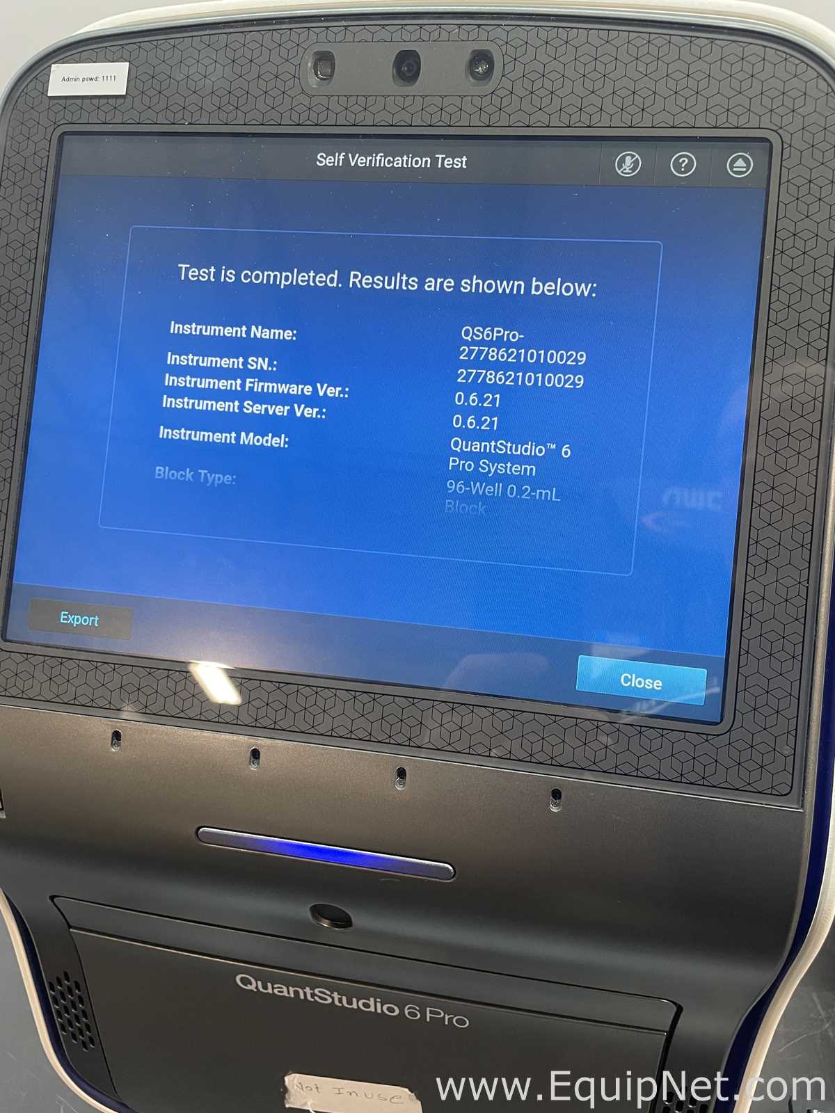 PCR y Termociclador Applied Biosystems QuantStudio 6 Pro