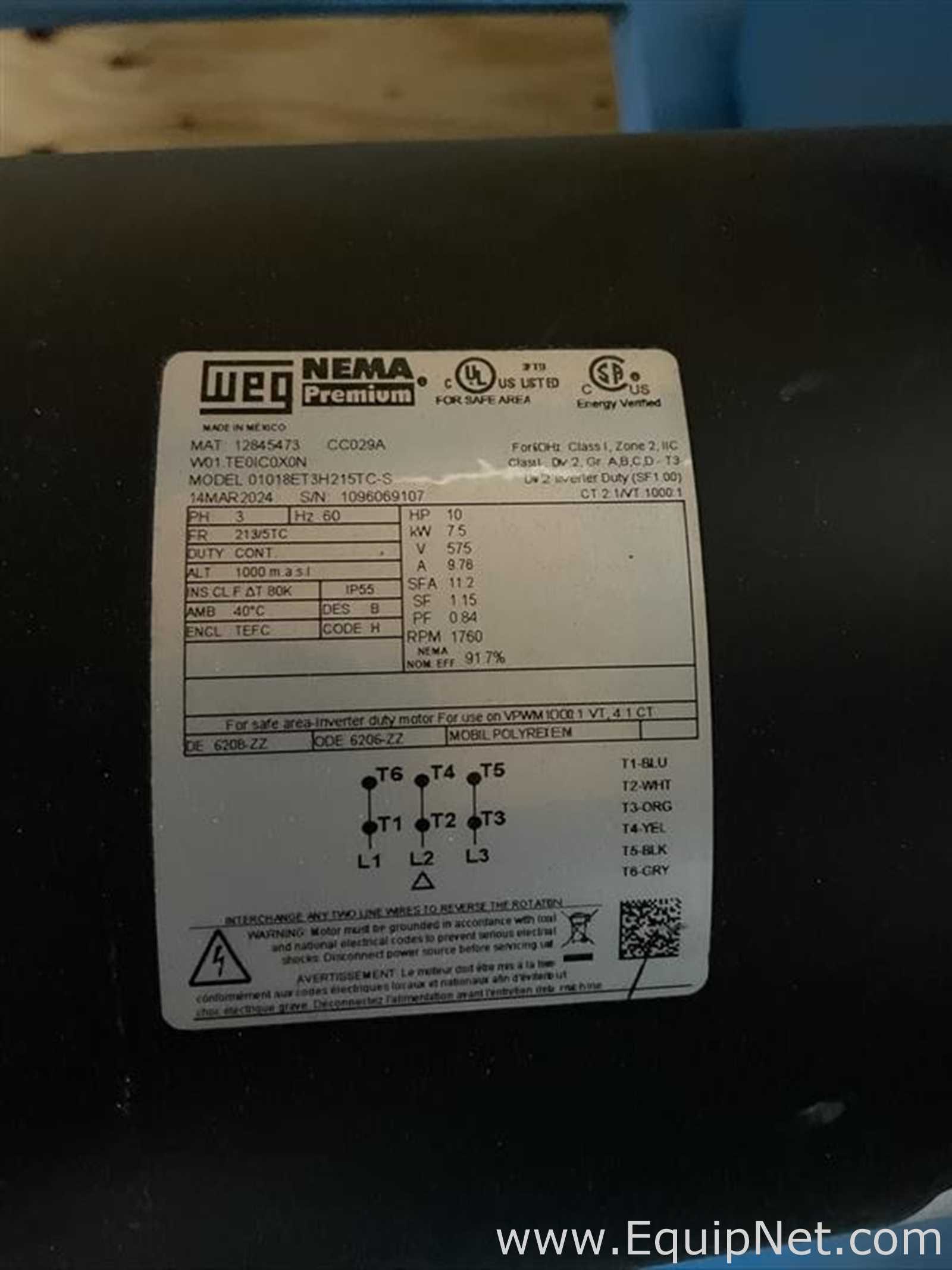 Unused - MD-Kinney Kinney TVKVO300CD-FE Lubricated Rotary Vane Vacuum System