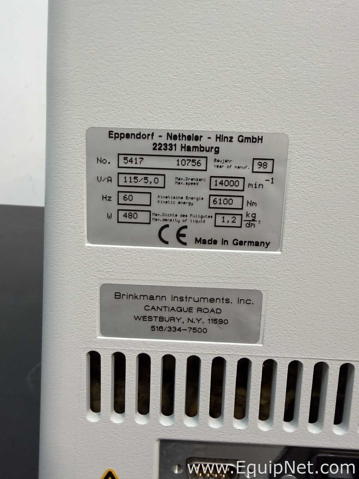Centrífuga para Laboratórios Eppendorf 5417 C