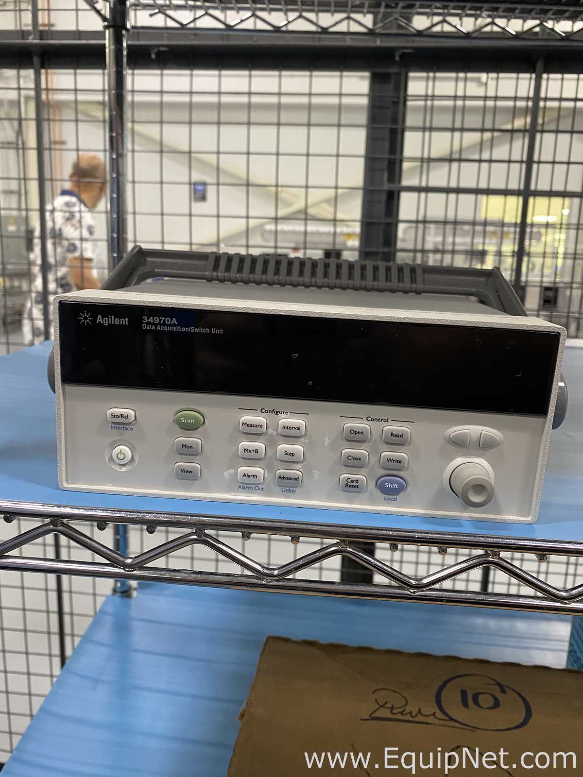 Lot of 2 Keysight Agilent 34970A Data Acquisition / Switch Unit Mainframes