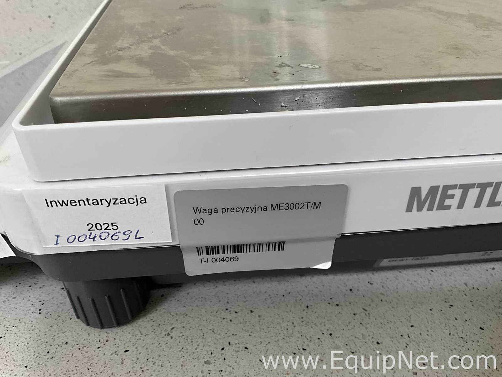 Mettler Toledo ME3002T/M00 Analytical Balance With Power Supply