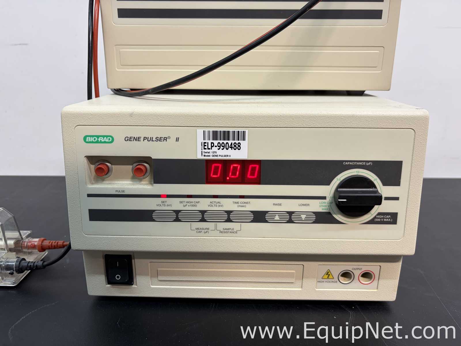 Bio-Rad Gene Pulser II Modular Electroporation System