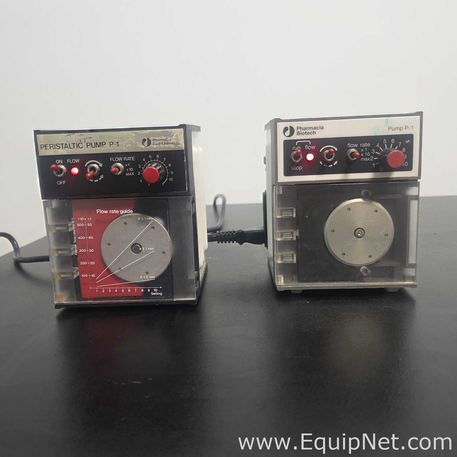 Lot of 2 Pharmacia Biotech Pump P-1 Peristaltic Pump