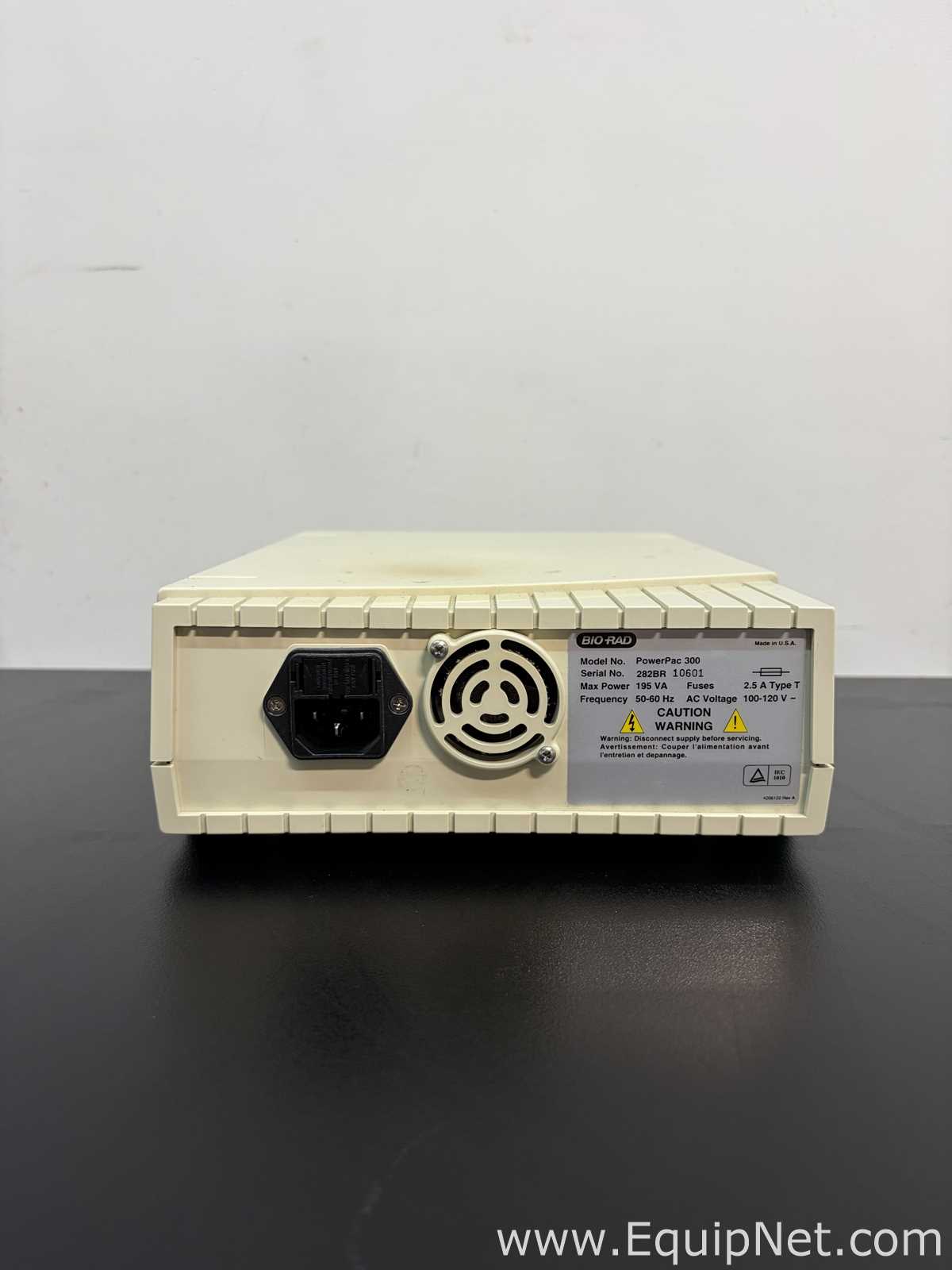 Lot of 3 Bio-Rad PowerPac Power Supplies