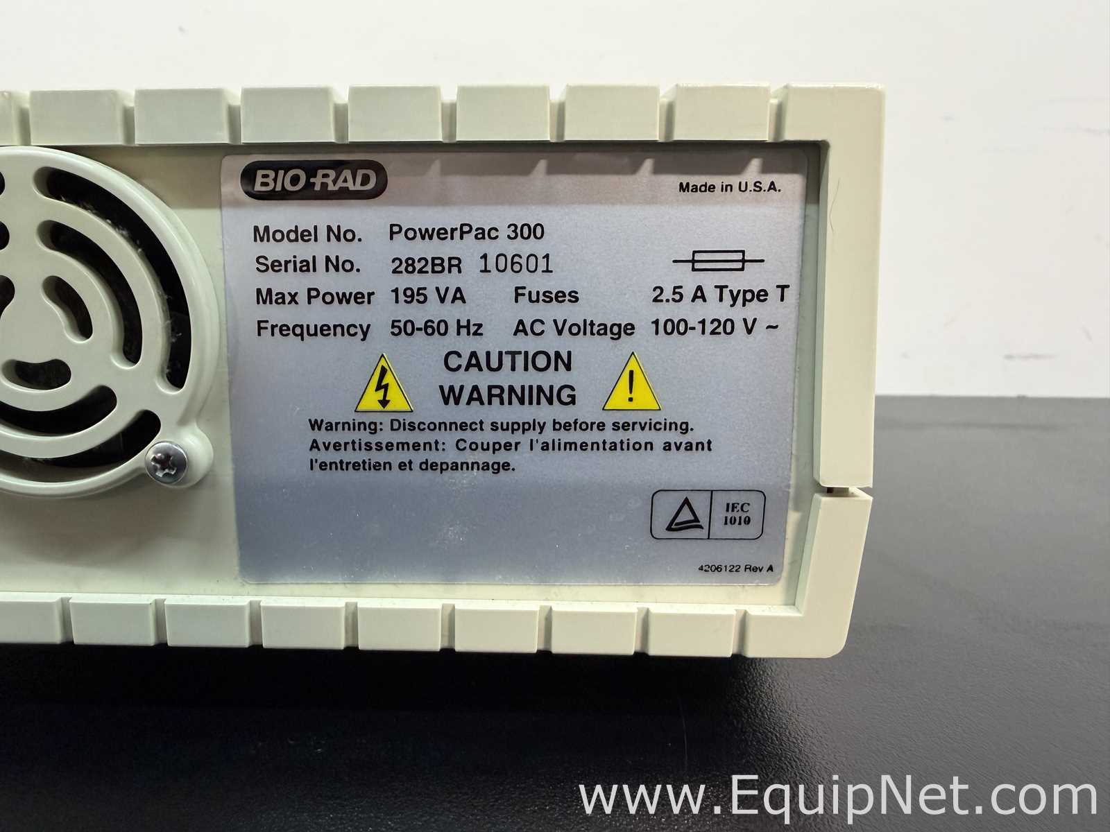 Lot of 3 Bio-Rad PowerPac Power Supplies