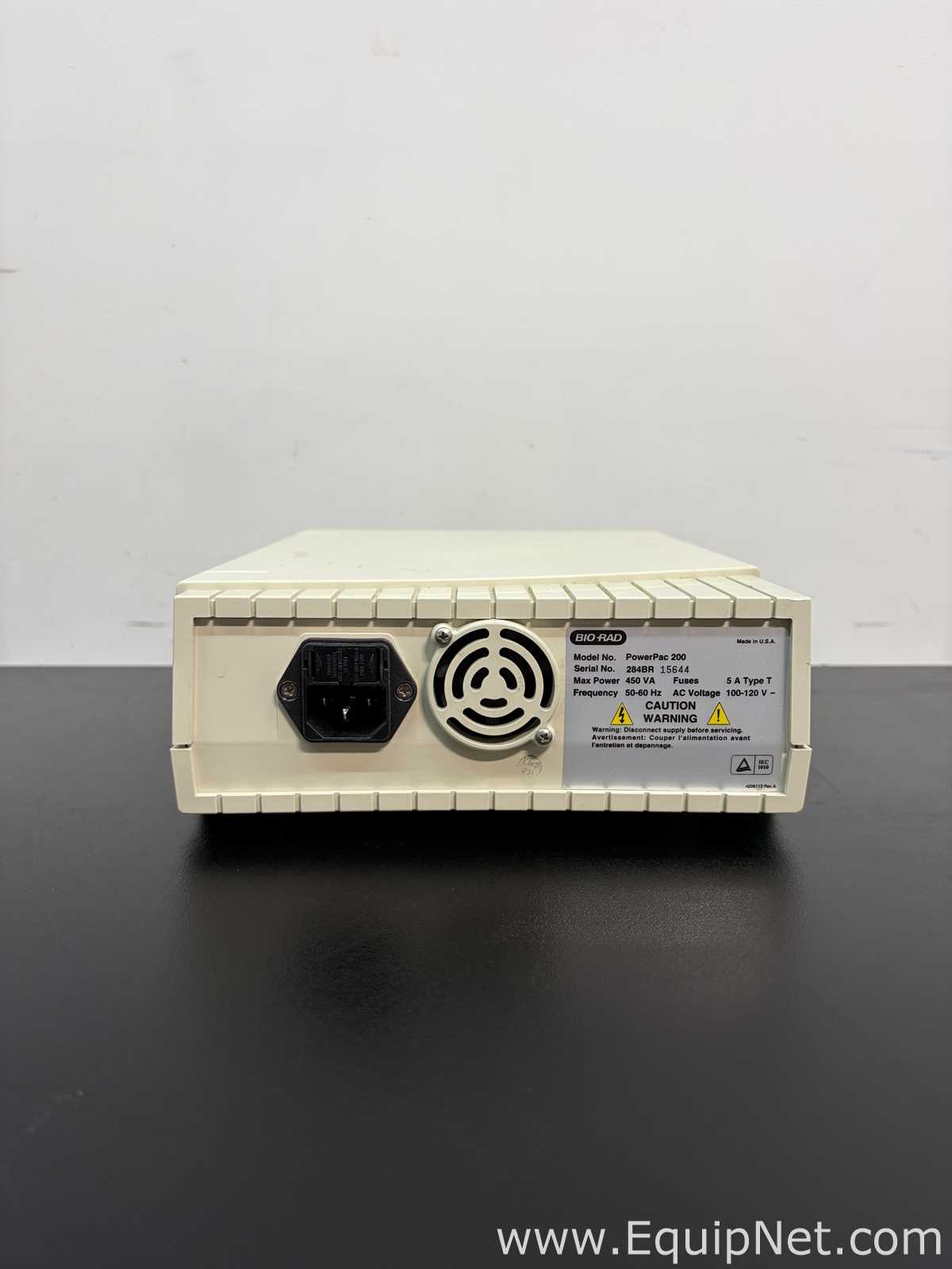 Lot of 3 Bio-Rad PowerPac Power Supplies