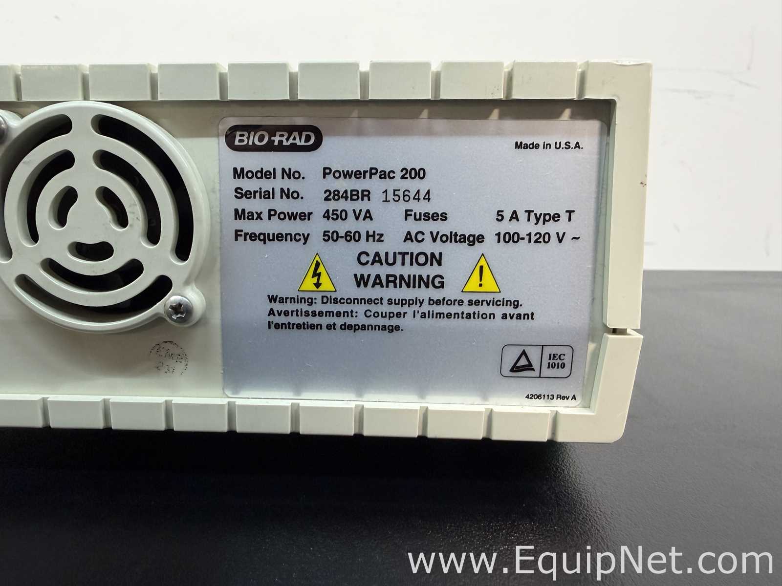 Lot of 3 Bio-Rad PowerPac Power Supplies