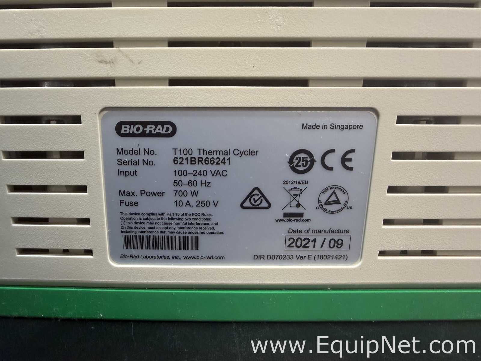 PCR e Termociclador Bio-Rad T100
