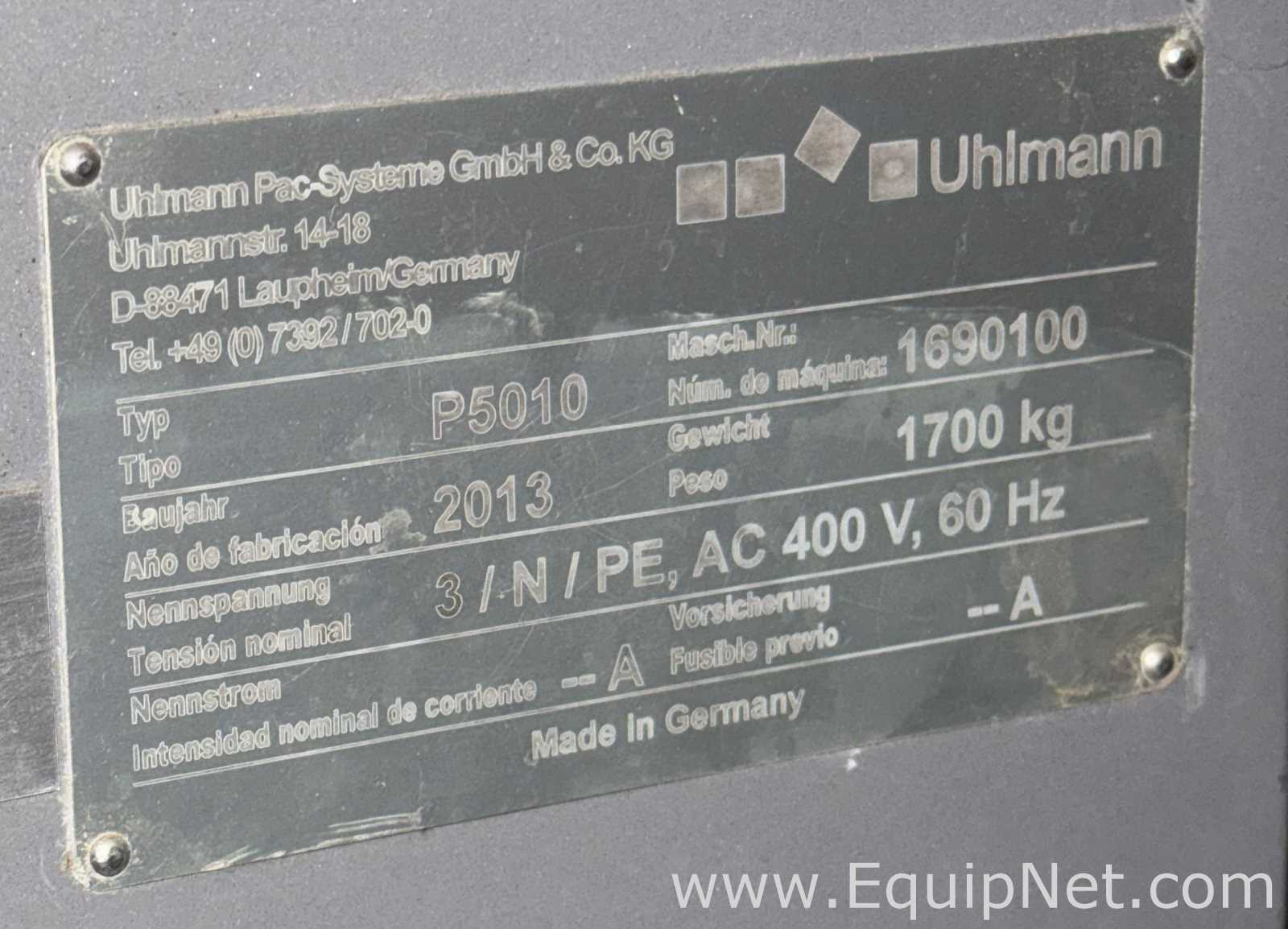 Uhlmann Pac Systeme GmbH and Co. KG P5010 Palletizer