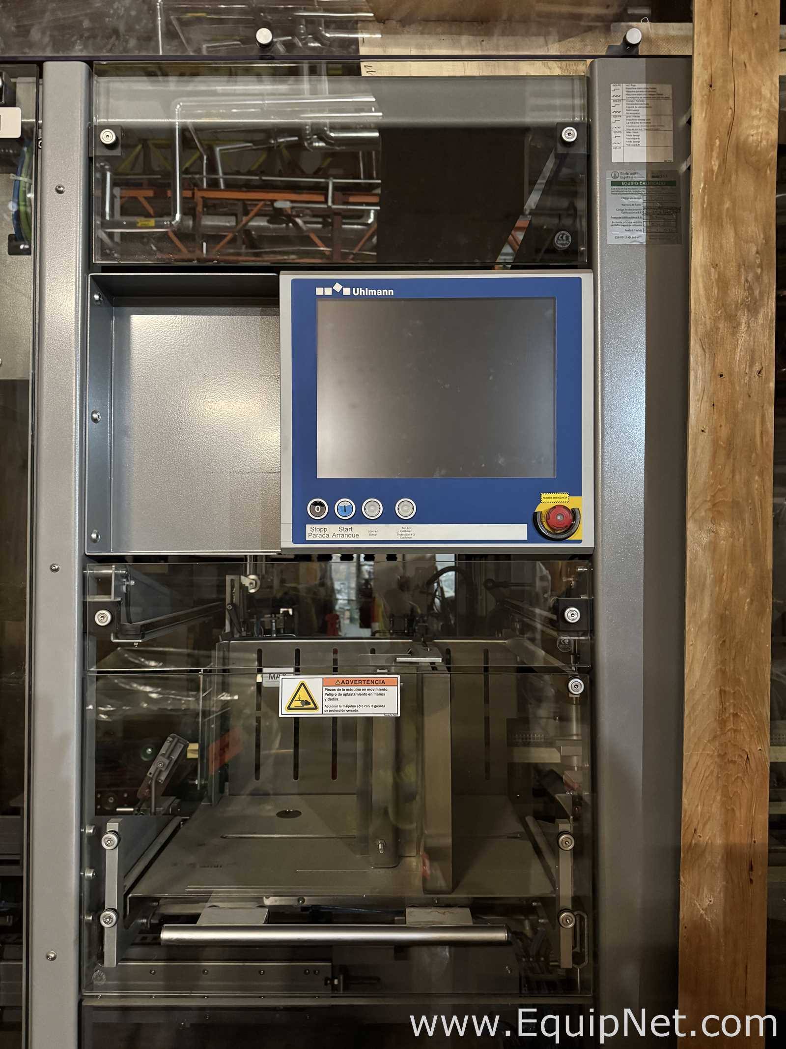 Encaixotadora Uhlmann Packaging Systems E4010t