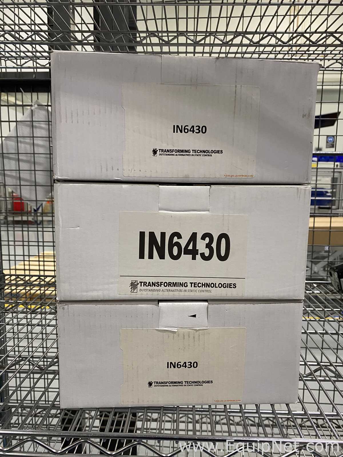 Lot of 3 Transforming Technologies IN6430 Ptec ESD Ionizing Blow-Off Guns