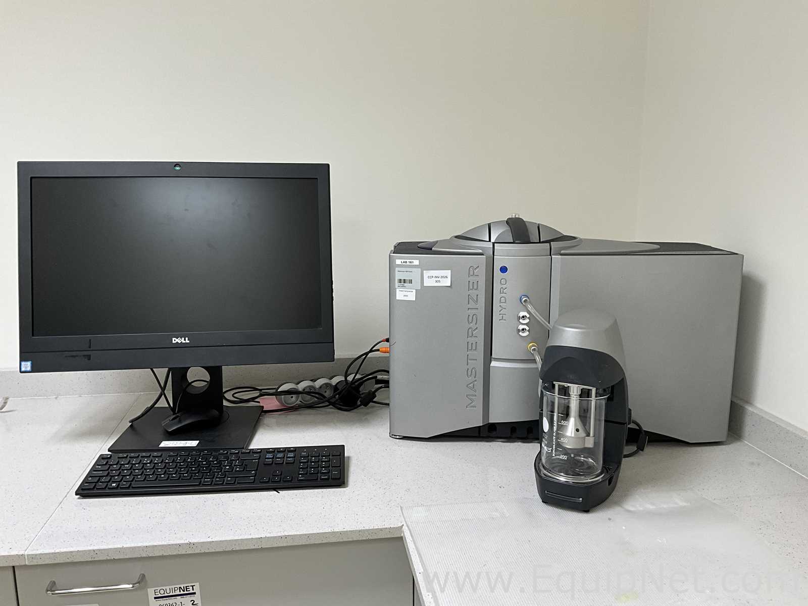 Malvern Instruments Mastersizer 3000 Particle Sizer With Hdro EV Module and Computer