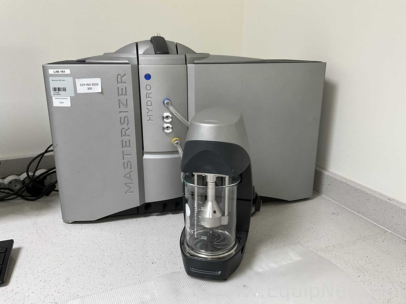 Malvern Instruments Mastersizer 3000 Particle Sizer With Hdro EV Module and Computer