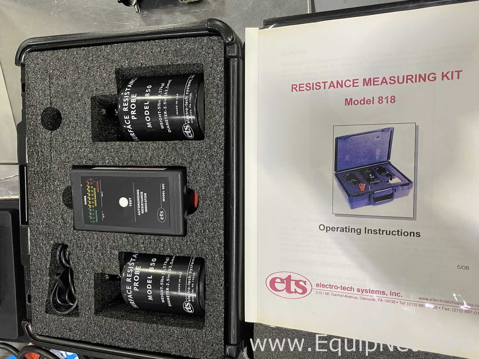Electro-Tech Systems 818 Resistance Measuring Kit