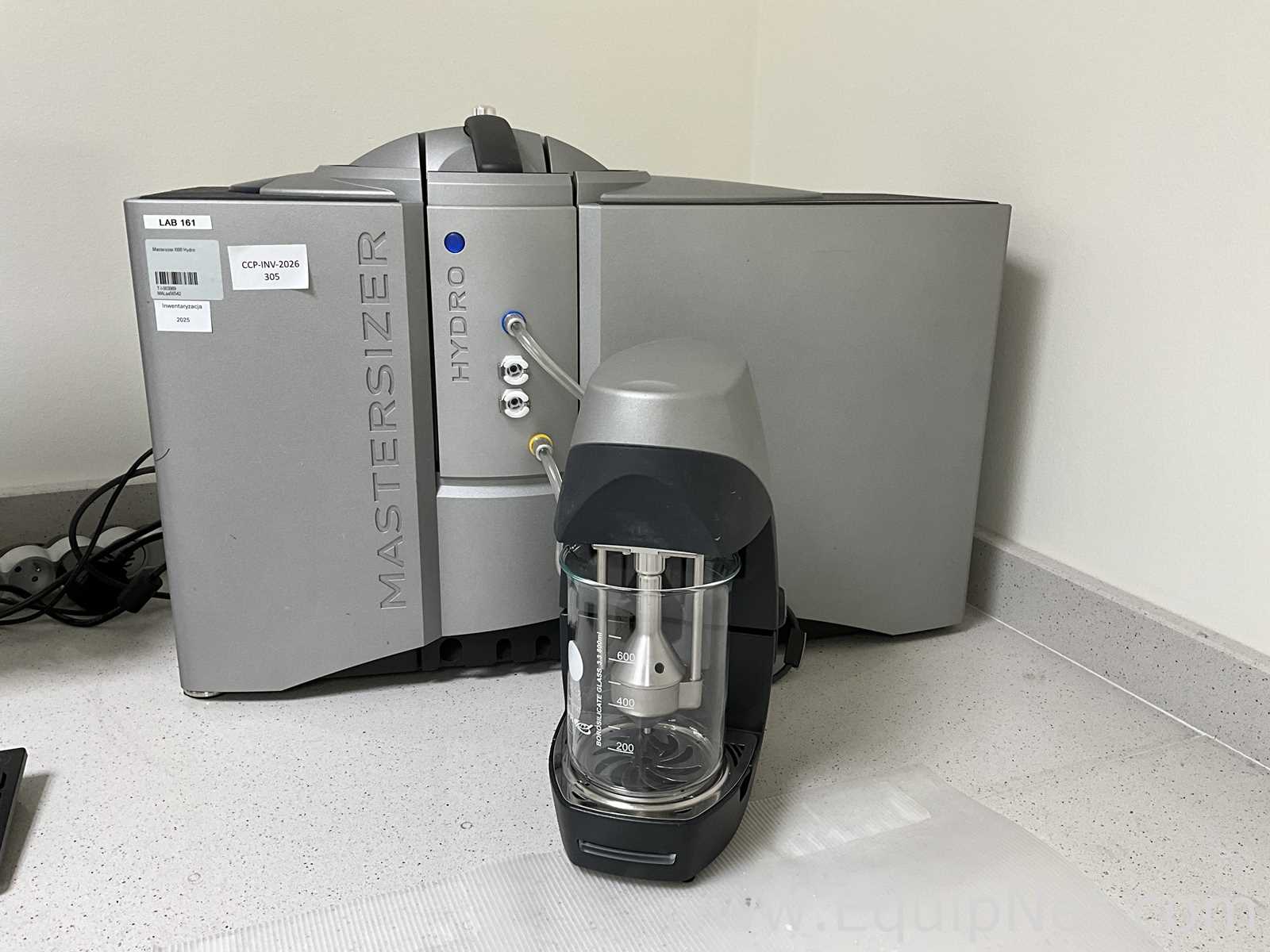 Malvern Instruments Mastersizer 3000 Particle Sizer With Hdro EV Module and Computer